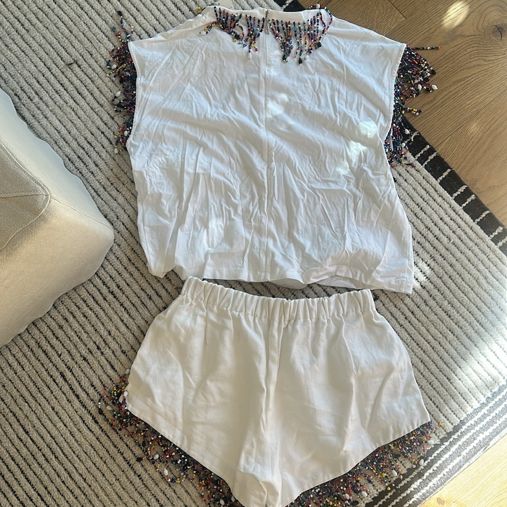 Christopher Kane Beaded Short Set - Picture 7 of 16